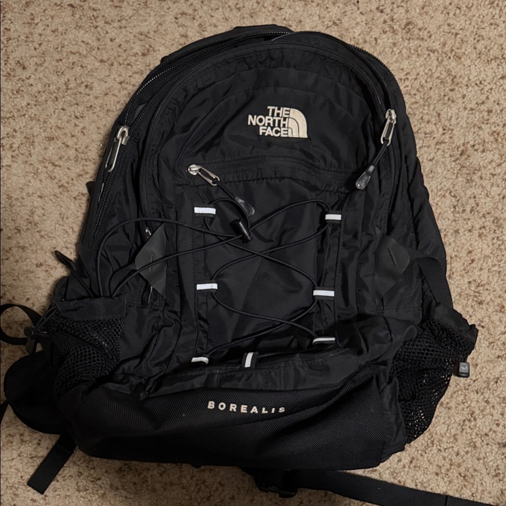The North Face Borealis Black Backpack- unisex